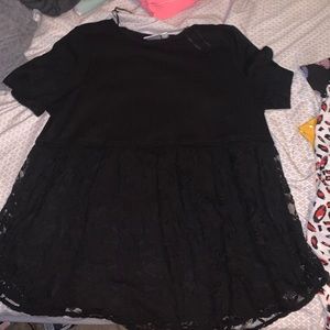 Lauren Conrad Lace Babydoll Shirt